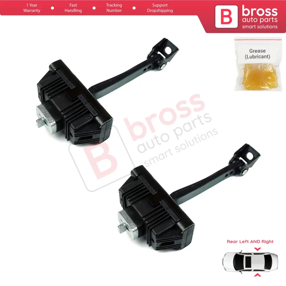 Coppia Limitatori Cerniera Porta Posteriore per BMW X3 E83 2003-2011