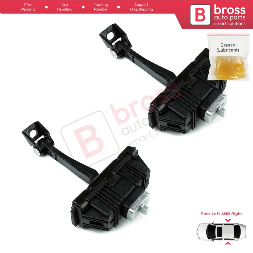 Coppia Limitatori Cerniera Porta Posteriore per BMW X5 E53 1999-2006