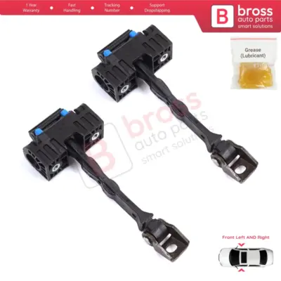 Coppia Limitatori Fermaporta Anteriori per Seat Ibiza MK4 6J1 6P5 2008-2018
