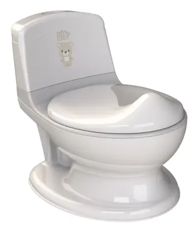 Copri Manopole Vasino WC Splash in plastica resistente grigio