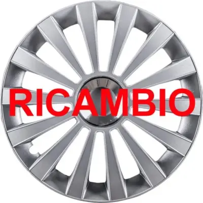 Copricerchio auto cerchio 13 pollici in plastica resistente design alulook