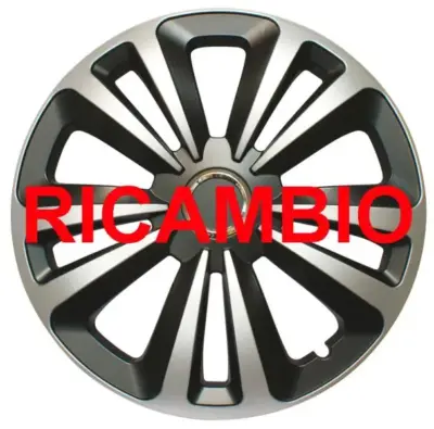 Copricerchio auto cerchio ruota in plastica resistente 15 pollici