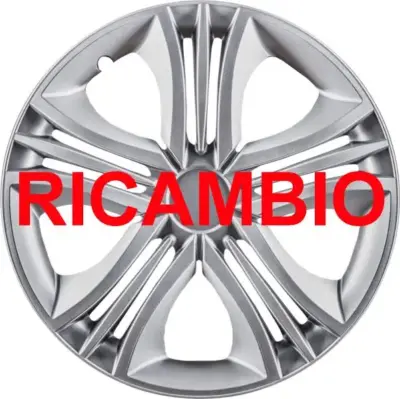 Copricerchio auto in plastica 16 pollici design alulook estetico coppa ruota