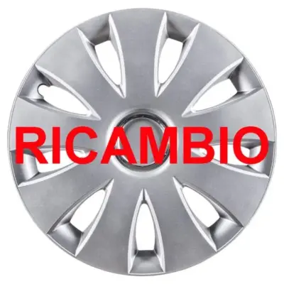 Copricerchio auto in plastica rigida 15 pollici coppa ruota cerchio