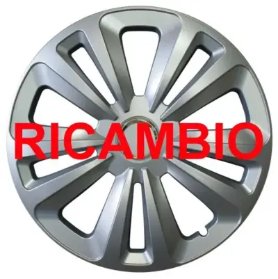 Copricerchio auto in plastica rigida diametro 15 pollici design terra alulook