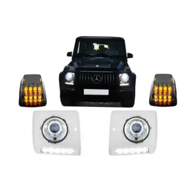 Coprifari con Luci Diurne LED per Mercedes Classe G W463 1989-2012 Guida