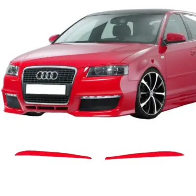 Coprifari Sopracciglia Anteriori 2 Pezzi per Audi A3 8P 03-08 Evil Eye