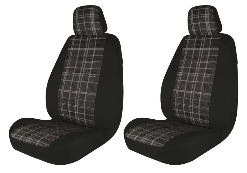 Coprisedia Anteriore Tessuto per Smart tg. Speciale Tess. Misto Cotone Piombo