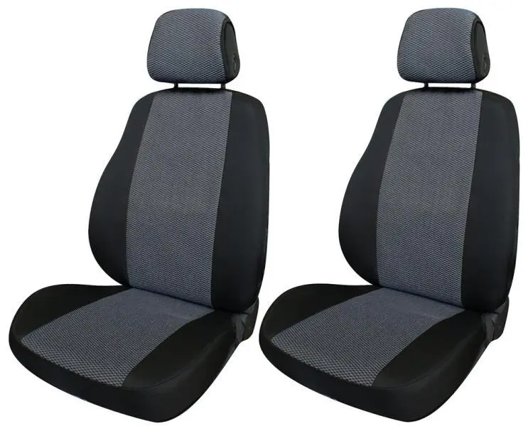Coprisedia anteriori auto tessuto per Smart tg. Media Tess. Misto Cotone