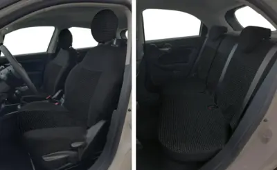Coprisedili Auto Personalizzati Completi per Fiat 500L Tess. Misto Cotone