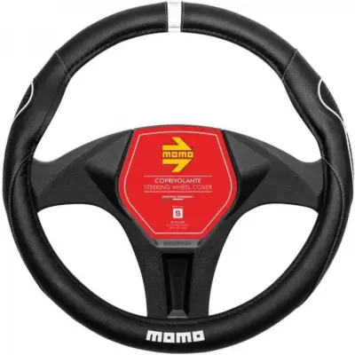 Coprivolante antiscivolo in tessuto elasticizzato nero bianco 36,5-37,9 cm