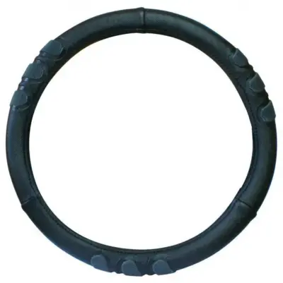 Coprivolante auto in tessuto con grip antiscivolo silicone morbido ergonomico