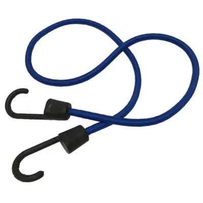 Corda Elastica con Gancio Plastica 8mm 1 Metro Universale