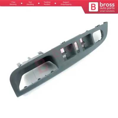 Cornice Interruttore Pannello Porta Anteriore Sinistra Grigia per VW Golf MK5