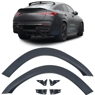 Cornice Passaruota Set Posteriore con Supporti per Mercedes GLE Coupé C167
