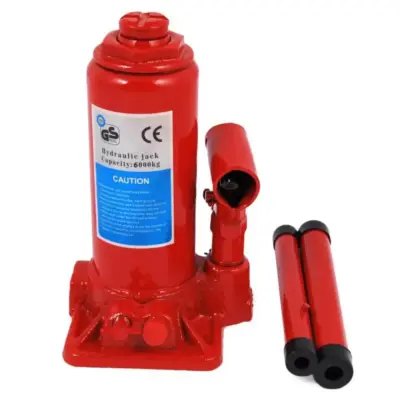 Cric Idraulico 6T Regolabile 180-370mm Universale