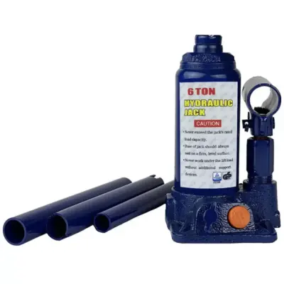 Cric Idraulico 6T Regolabile 180-370mm Universale