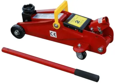 Cric idraulico a carrello sollevatore auto officina 20 quintali robusto
