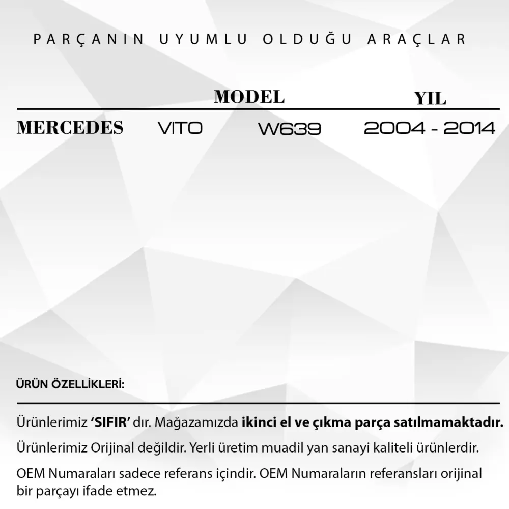 Cuffia Cambio Nera per Mercedes Vito W639