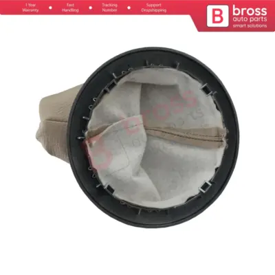 Cuffia Leva Cambio Beige Cromata per Renault Megane 2