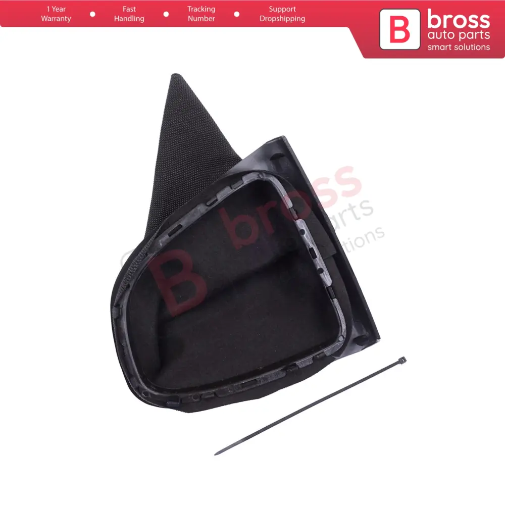 Cuffia Leva Cambio Manuale con Cornice Nera per Renault Clio MK4 2012-2020