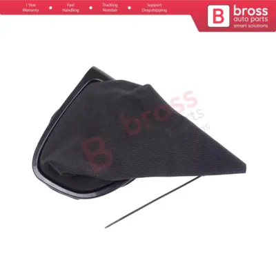 Cuffia Leva Cambio Manuale con Cornice Nera per Renault Clio MK4 2012-2020