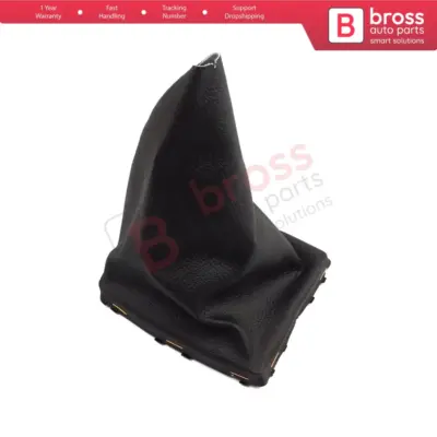 Cuffia Leva Cambio Manuale Nera per Ford Focus MK2 Titanium 2008-2011