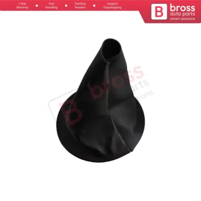 Cuffia Leva Cambio Nera per Peugeot Partner Tepee Berlingo MK2 B9 2008-2018