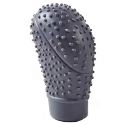 Cuffia Leva Cambio Silicone Grigia Ovale Universale