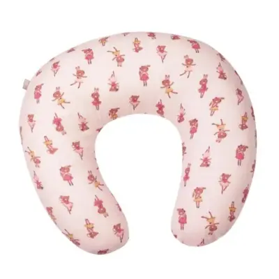 Cuscino allattamento morbido in mussola cotone supporto bebè comfort mamma