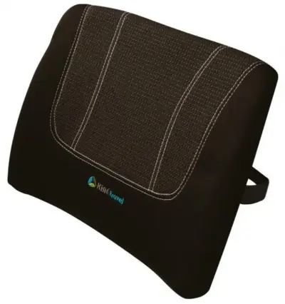 Cuscino lombare ergonomico supporto schiena imbottito comfort viaggio ufficio