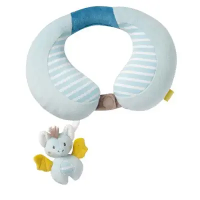 Cuscino riposaccolo sagomato supporto collo viaggio comfort ergonomico