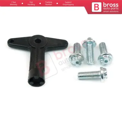 Dado Serratura Coprimozzo 22,3 mm con Chiave per Renault Clio Espace Scenic