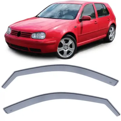 Deflettore Antivento e Pioggia Fumè per Volkswagen Golf 4 97-06 5 Porte