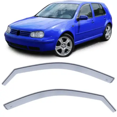 Deflettore Vento Trasparente Anteriore per Volkswagen Golf 4 97-06 5 Porte