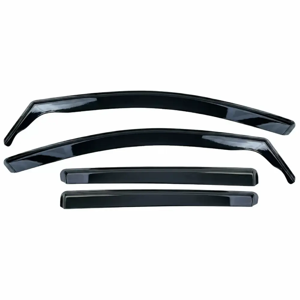 Deflettori Antipioggia Oscurati 4 Pezzi per Volkswagen Golf 7 2013-2017