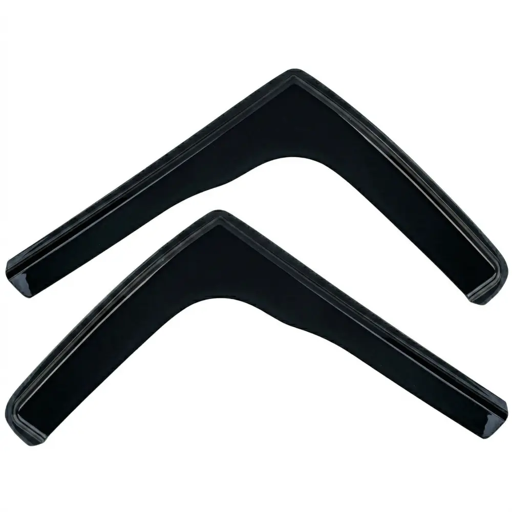 Deflettori Aria 2 Pezzi Neri per Ford Transit Custom 2012-2023, Montaggio Facile