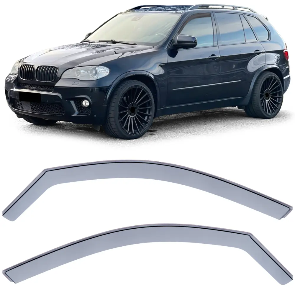 Deflettori Aria Nero per BMW X5 E70 F15 (2007-2018)