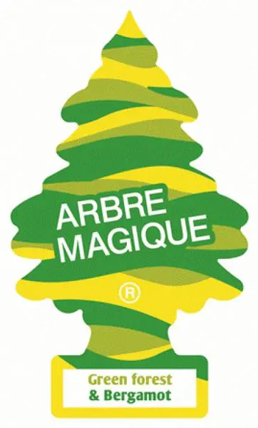 Deodoranti auto liquidi profumazione foresta verde e bergamotto conf. 24 pezzi