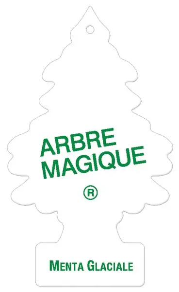 Deodoranti auto profumati freschezza menta glaciale confezione 24 pezzi