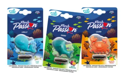 Deodoranti auto profumati freschi misti confezione 12 pezzi