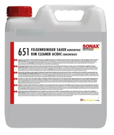 Detergente acido concentrato antiruggine