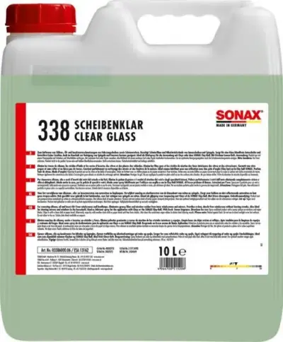 Detergente vetri concentrato liquido pulizia superfici trasparenti 10 litri