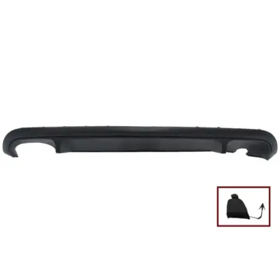 Diffusore Aria Paraurti Posteriore per Volkswagen Jetta MK6 Vi 2011-2014