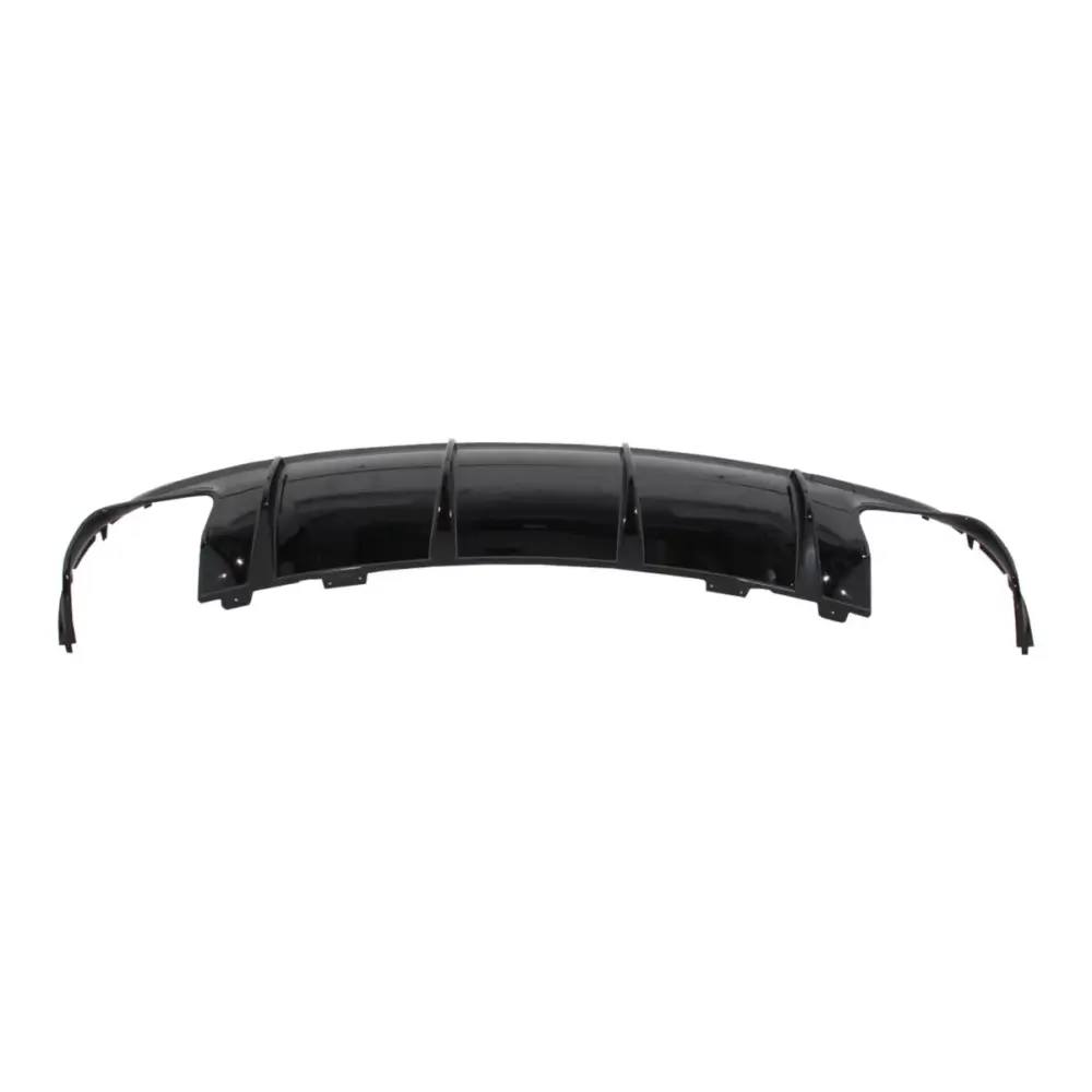 Diffusore Aria Posteriore con Terminali Scarico Nero per Mercedes CLA W117 X117