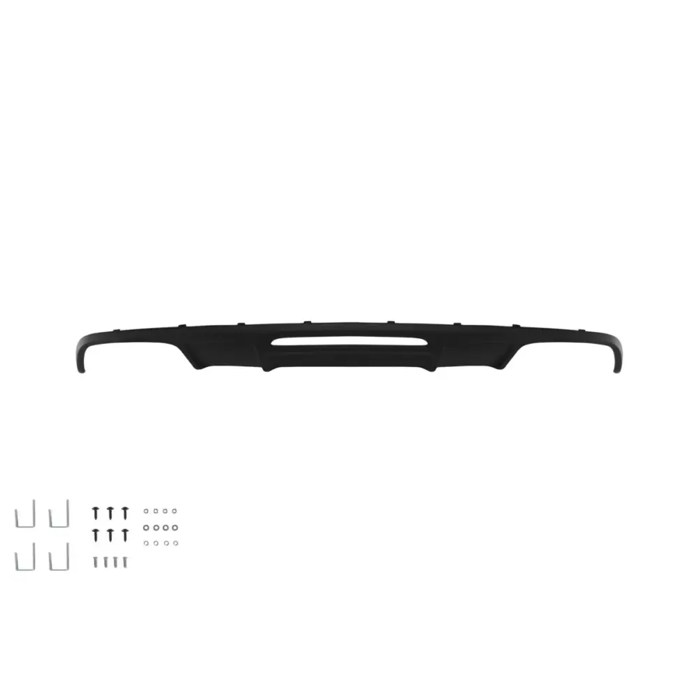 Diffusore Posteriore con Punte Nere per Mercedes CLS W218 2011-2018