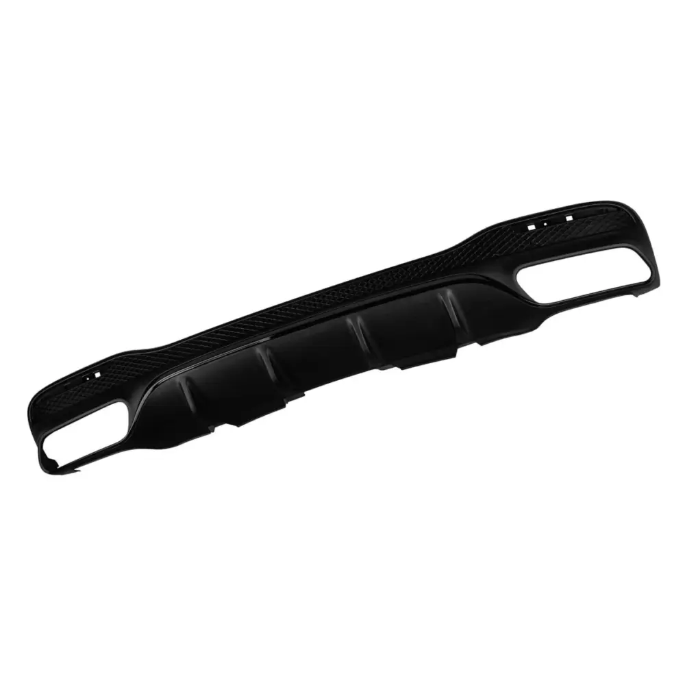 Diffusore Posteriore con Punte Nere per Mercedes GLE W166 2015-2019 Paraurti