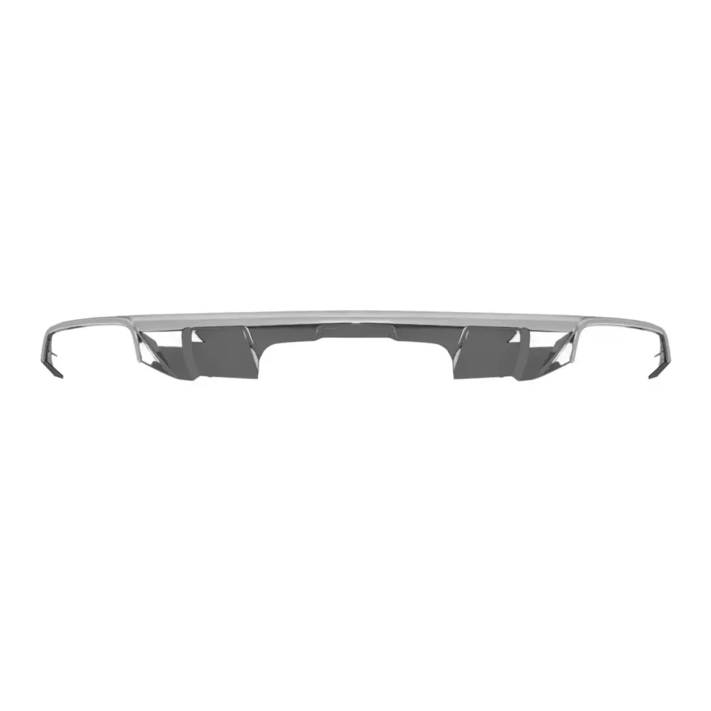 Diffusore Posteriore con Terminali Cromati per Mercedes Gl X166 2012-2015