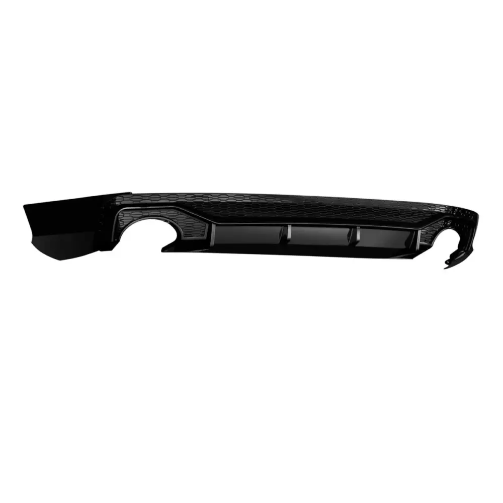 Diffusore Posteriore con Terminali Neri per Audi Q5 2018-2020 S-line