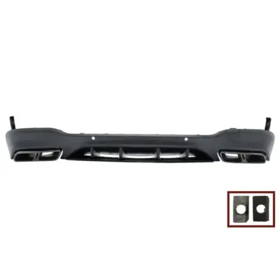 Diffusore Posteriore con Terminali Scarico per Mercedes GLC X253 2015-2019